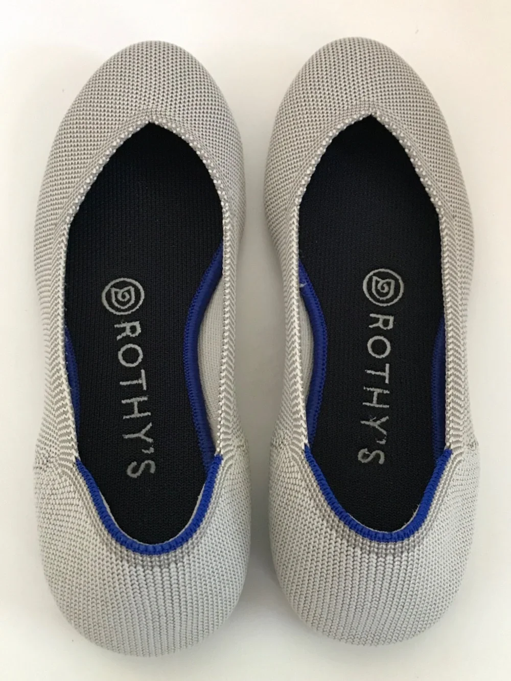 ROTHY’S The Flat Birdseye Flax Round Toe Women’s Size 5.5